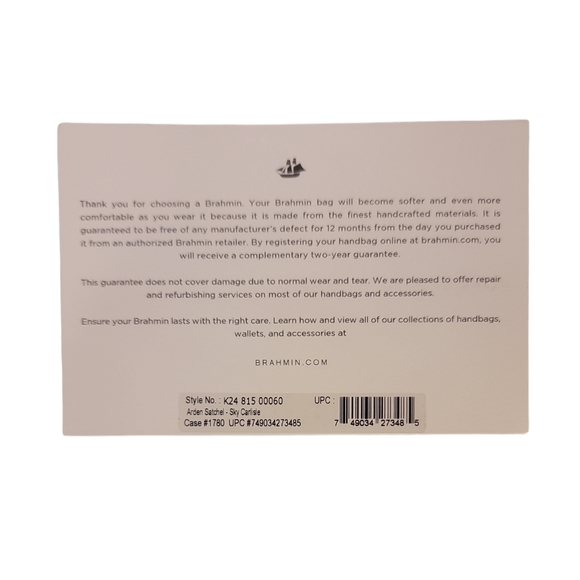 Brahmin Arden Satchel Handbag - Picture 9 of 10